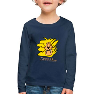 Samarreta maniga llarga nen personalitzada barcelona